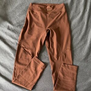 Gymshark Whitney Simmons Dandelion Brown Leggings